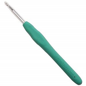 Agulha de Crochê Soft Cabo Emborrachado Circulo - 4,5mm