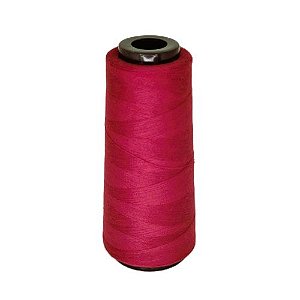 Linha de Costura 100% Poliester 1371m 1500j - Cor Vermelho Lipstick Cód. 516