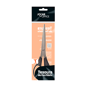 Tesoura Escritório Inox 19,5cm - Jocar Office