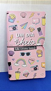 Caderno Capa de Courino - Melhores Amigas