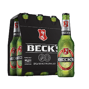 Cerveja Beck's 330ml Pack (6 unidades)