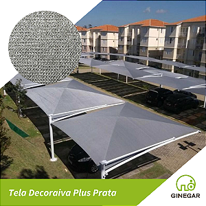 Tela Decorativa Plus Prata