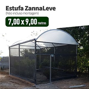 Estufa Agrícola - ZannaHouse 7,00 X 9,00M