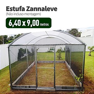Estufa Agrícola - ZannaHouse 6,40 X 9,00M