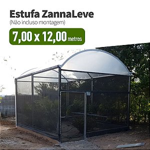 Estufa Agrícola - ZannaLeve 7,00 X 12,00M