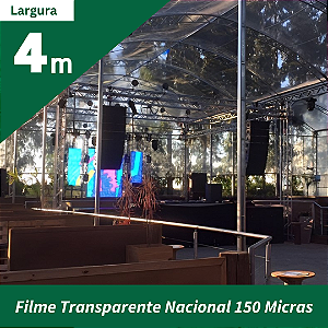 Filme Agrícola Transparente | 4 metros de largura