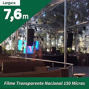 Filme Agrícola Transparente | 7,6 metros de largura