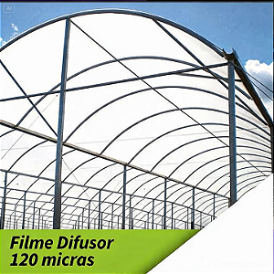 Filme Agrícola Difusor Importado 120 Micras