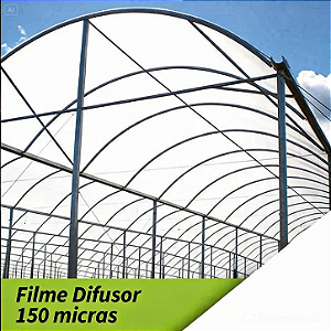 Filme Agrícola Difusor Importado 150 Micras