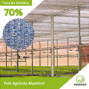 Tela Aluminet 70%
