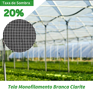 Tela Monofilamento Branca Clarite