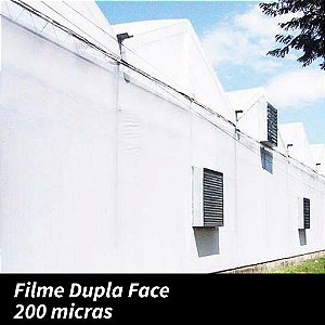 Filme Dupla Face Blackout 200micras | metro quadrado