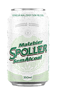 CERVEJA SPOLLER MALZBIER SEM ÁLCOOL 350ML