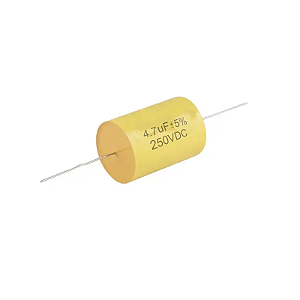 Capacitor Poliéster 4.7uf 250v Para Driver Médio - Fenólicos