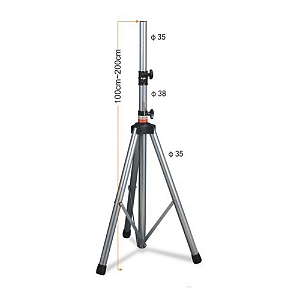 PEDESTAL TRIPÉ PARA CAIXA ACÚSTICA PROFISSIONAL ASP-19S