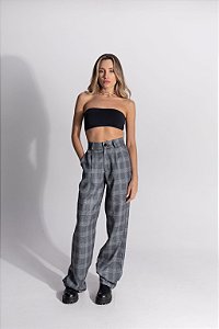 Calça Alfaiataria Xadrez