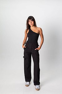 Calça Cargo Preta