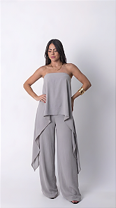 Conjunto Alessa Cinza