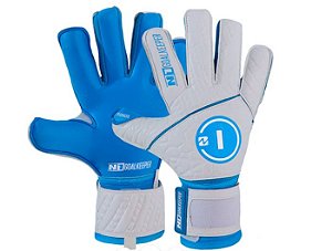 Luva de Goleiro Profissional N1 Cronos Blue + Adesivo