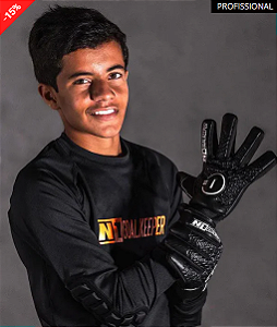 Luva de Goleiro Profissional N1 Infantil Kids