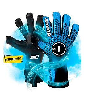 DUPLICADO - LUVA DE GOLEIRO PROFISSIONAL N1 SCORPIUS AQUA 2.0 + BRINDE