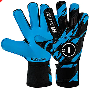 LUVA DE GOLEIRO N1 STARTER ADULTO E INFANTIL AZUL
