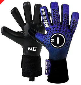 LUVA DE GOLEIRO PROFISSIONAL N1 SCORPIUS ROXO 2.0 + BRINDE