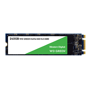 SSD WD M2 WESTERN DIGITAL GREEN 240GB - 6 GB/S - 545 MB/S - WDS240G2G0B