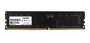MEMÓRIA RAM AFOX 4GB DDR4 2400MHZ AFLD44EK1P