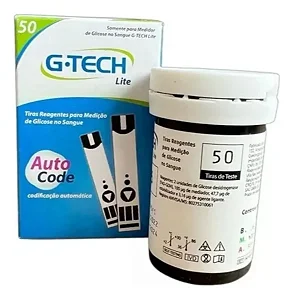 Fita Glicemia G-tech Lite