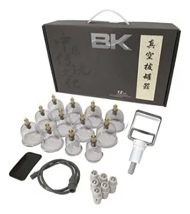 Kit ventosa BK com 12 copos