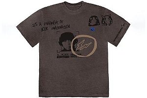 Travis Scott x Fragment Camiseta Hiroshi Black
