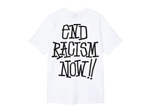 Stussy Camiseta End Racism Branca