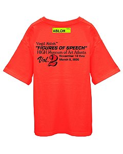 Virgil Abloh x Canary Yellow x FOS Atlanta Camiseta Vol.2 Vermelha