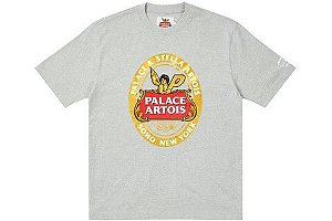 Palace x Stella Camiseta Coaster Cinza