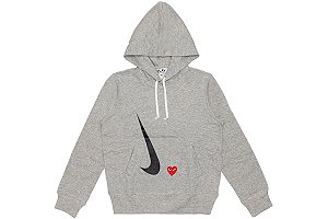 Nike x CDG Moletom Cinza