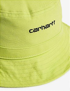 Carhartt Chapéu Bucket Script Lime Amarelo