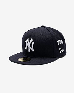 Undefeated x New Era Boné New York Yankees Azul Marinho