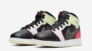 Nike Jordan 1 Mid Glow In The Dark GS