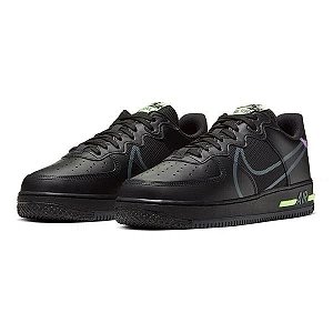 Nike Air Force 1 Black/Anthracite/Violet/Volt