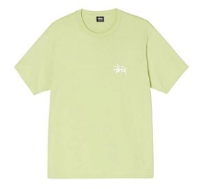 Stussy Camiseta Basic Verde