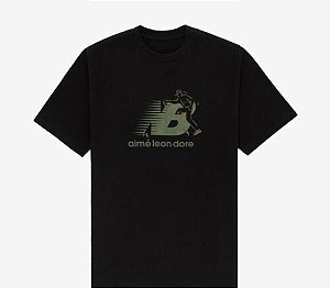 Aimé Leon Dore x New Balance 993 Camiseta Logo Graphic Preta