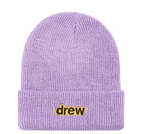 Drew House Touca Mascot Rib Beanie Roxa
