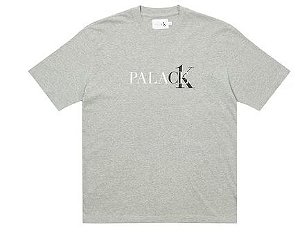 Palace x Calvin Klein Camiseta Light Grey Heather Cinza