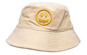 Drew House Bucket Hat Corduroy Chaz Biscotti/Marrom claro