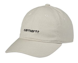 Carhartt Wip Boné - Canvas Script Cap Hammer Cinza
