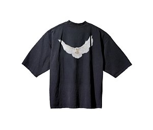 Gap/Yeezy Camiseta Dove 3/4 Sleeve Preta