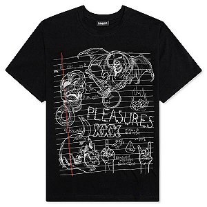 Pleasures Camiseta HomeWork Preto