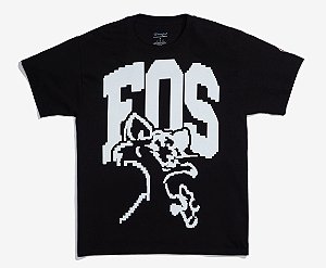 Virgil Abloh Camiseta Fos Cat Pyrex Brooklyn Museum Abloh Preta