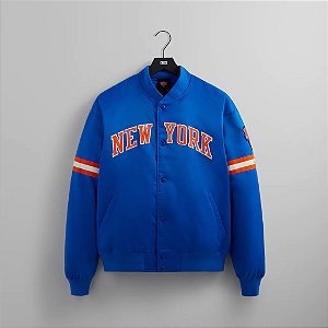 Kith for New York Knicks Satin Bomber Jacket